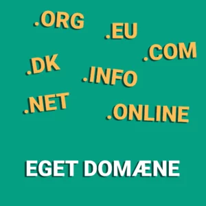 Eget Domæne (Tilkøb)